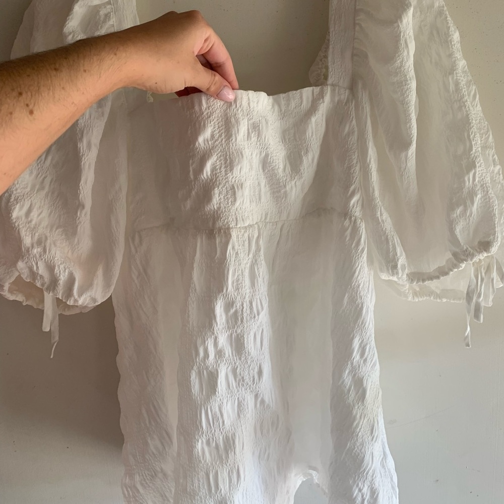 Urban Outfitters puff-sleeve top